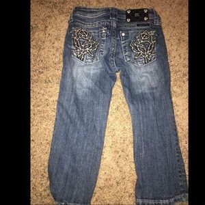 Miss Me capris youth size 8